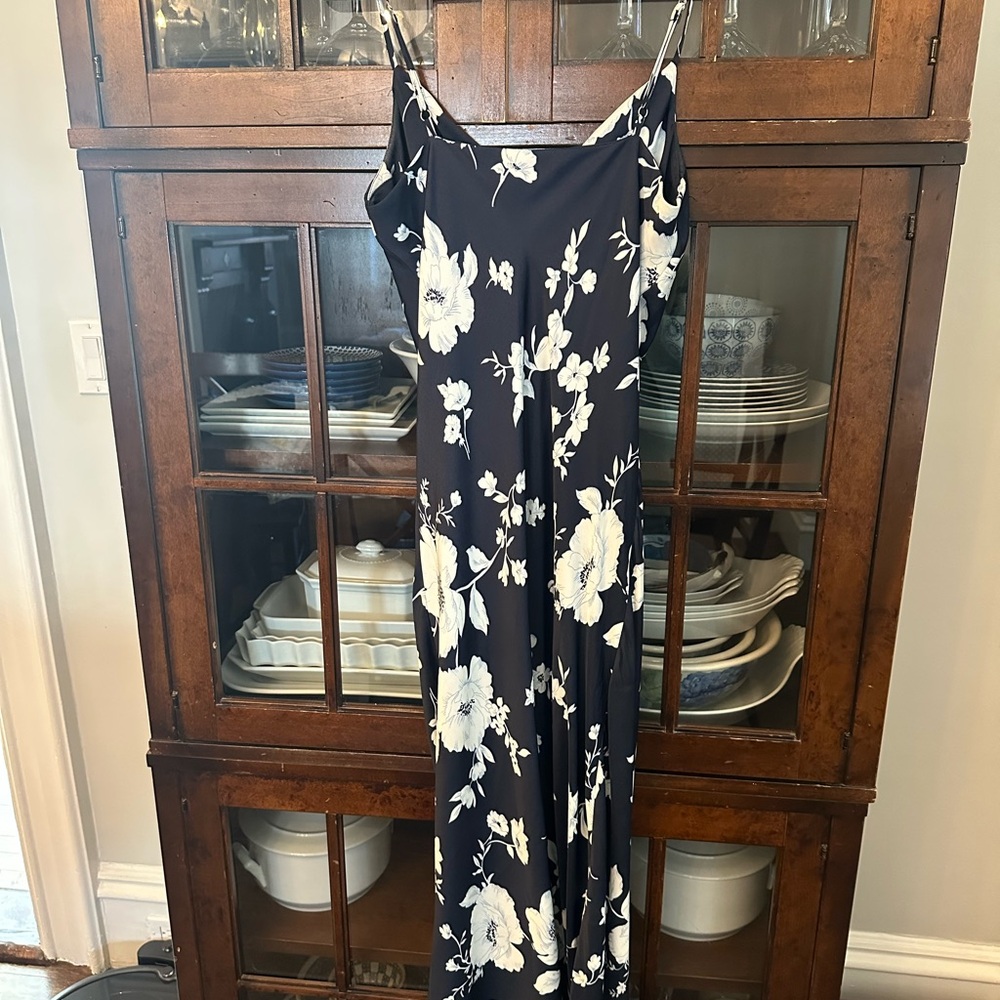 Floral Spaghetti Strap Dress